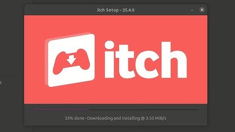 Itch video game Platform full install (Linux Tutorial)