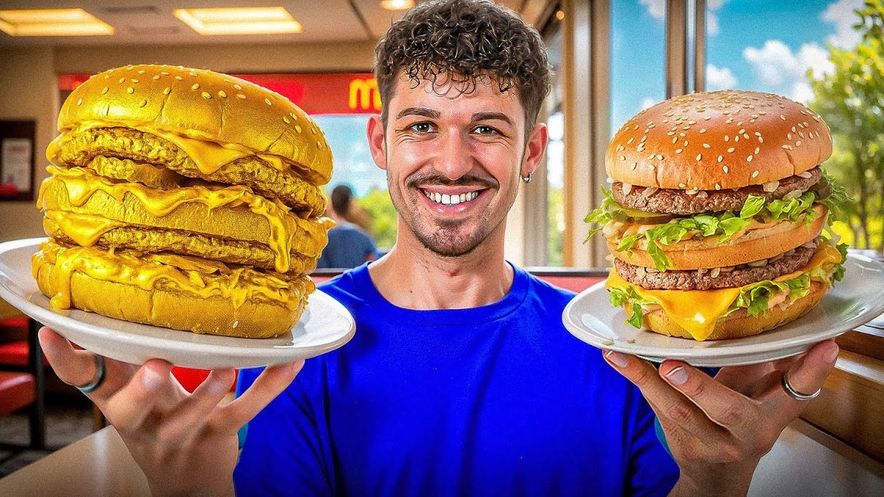 HAMBURGER MAIS VENDIDO DO MUNDO VS MELHOR DO MUNDO!