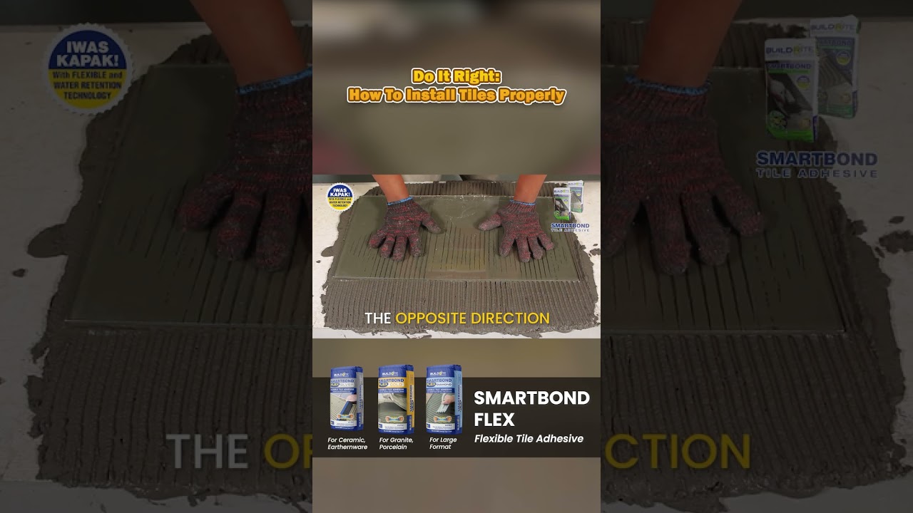 Do It Right How to Install Tiles Properly