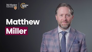 Matt Miller | 2024 New RSC College Member | McMaster University