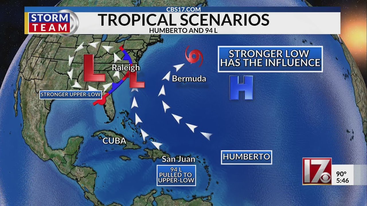 Two tropical systems emerge in the Atlantic - YouTube