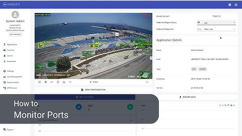 Isarsoft Perception | How to Monitor People and Vehicles at Ports