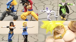 DRAGON BALL STOP MOTION VARIOUS FUSION SON GOKU ANDROID 18 BROLY MORE  FIGURE RISE STANDARD