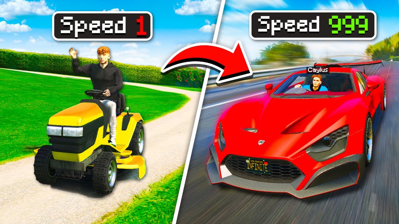 FASTEST vs SLOWEST Super Cars In GTA 5 RP.. (Mods)