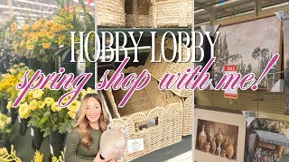 HOBBY LOBBY SPRING SHOP AND HAUL SPRING SHOP WITH ME SPRING HOME DECOR IDEAS FOR 2025