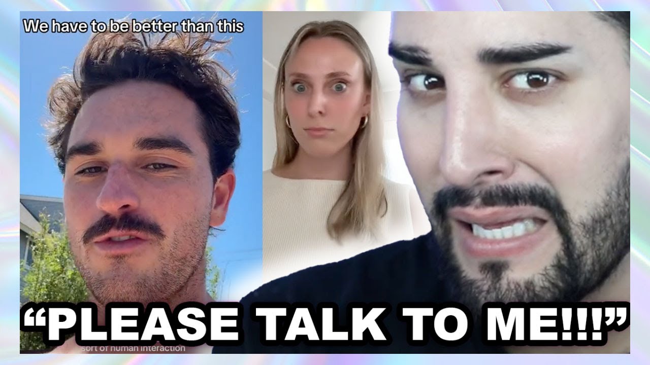 Мужчина выходит из себя, потому что женщина на него не смотрит | Жуткие люди требуют, чтобы вы с ...