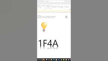 Unlocking the Meaning of Unicode Character U+1F4A1 💡 | Fun Fact