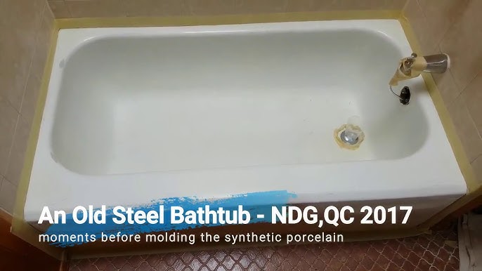 Repair And Re Of A Rusty Steel, Diy Resurface Bathtub
