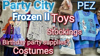 Frozen II at Party City Frozen 2 Birt ay party supplies toys shirts costumes and more