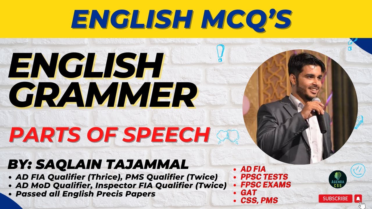 Mastering Parts of Speech: Your Complete English Grammar Course for CSS ...