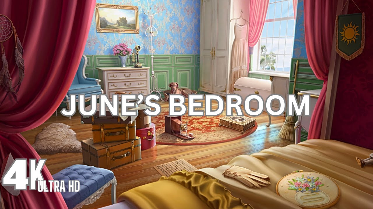 JUNE'S JOURNEY SCENE 722 JUNE'S BEDROOM 🌟FULL MASTERED SCENE🌟 (Hidden ...