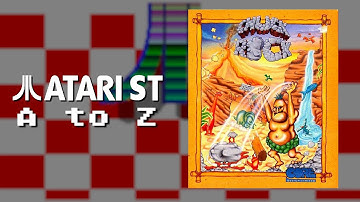 Chuck Rock for Atari ST says "Unga Bunga!" | Atari ST A to Z