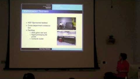 Sanaz Behbahani, 4/19/13: A dynamic model for robotic fish with flexible pectoral fins