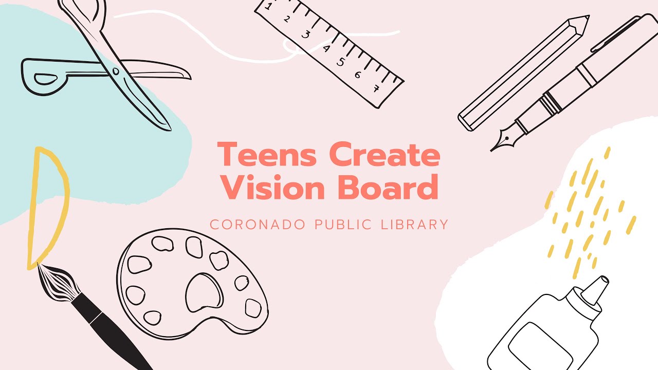 Teens Create Vision Board - YouTube