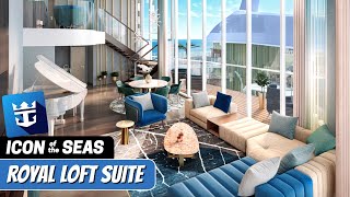 Icon of the Seas | Royal Loft Suite Walkthrough Tour | Royal Caribbean 2024 | 4k