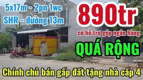 Chính chủ cần bán gấp căn nhà cấp 4 chỉ 890 triệu có hỗ trợ vay ngân hàng cuối Hóc Môn I Nhà giá rẻ