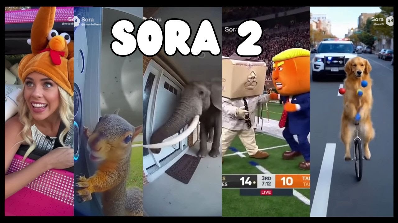 AI Has Lost Its Mind (Funny Sora 2 Moments You Must See) - YouTube
