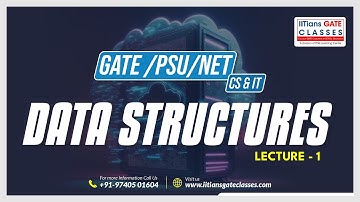 Data Structures L1 | Useful for GATE CSE, UGC Net & PSU | GATE Computer Science Online Coaching