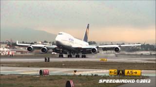 Lufthansa Boeing 747-430 D-Abvd Landing
