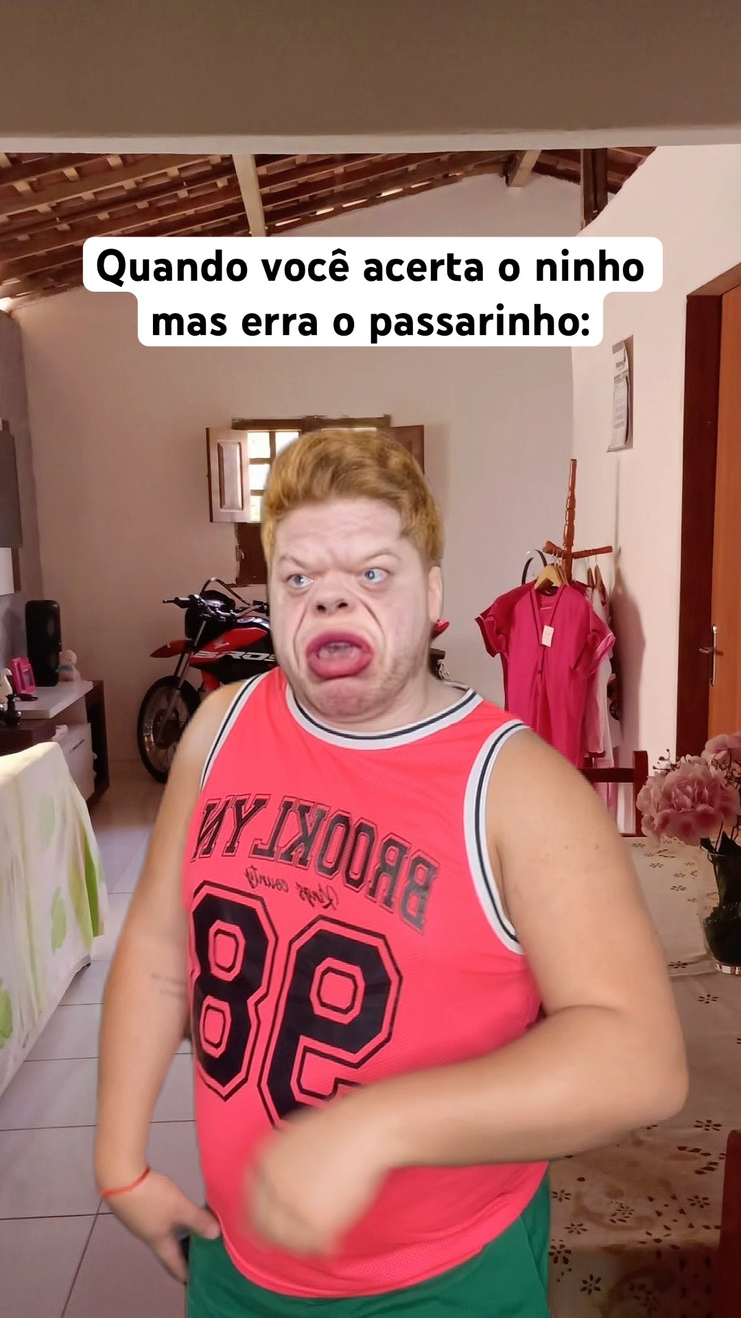 QUANDO VOCÊ ACERTA O NINHO MAS ERRA O PASSARINHO