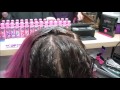 Hair colour remover using Zalon pro
