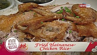 Idol Sa Kusina Fried Hainanese Chicken Rice