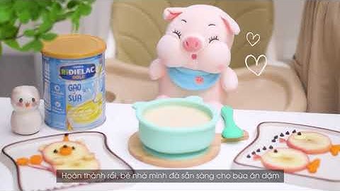 ĂN DẶM ĐÚNG CÁCH - HƯỚNG DẪN PHA BỘT GẠO SỮA CHO BÉ LẦN ĐẦU ĂN DẶM