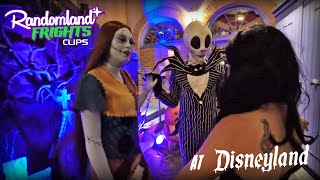 Jack and Sally at Disneyland's Halloween Party!