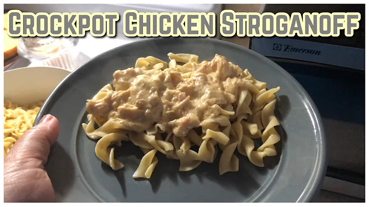 Crockpot Chicken Stroganoff