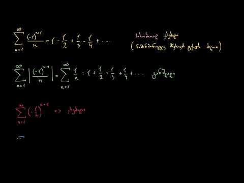 პირობითი და აბსოლუტური კრებადობა