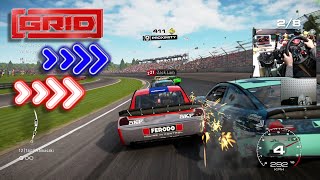 GRID 2019 Jupiter INDIANAPOLIS / Logitech G29 Foot cam screenshot 2