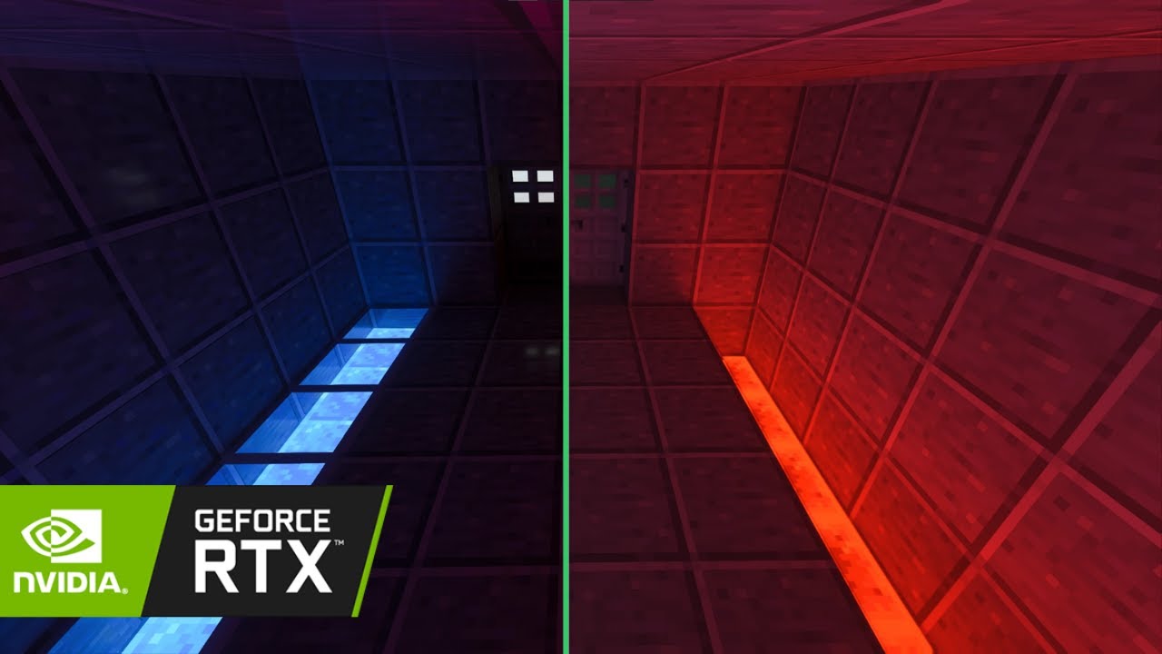 Minecraft RTX vs SEUS PTGI E12, Ray Tracing Comparison