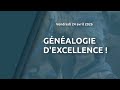 Généalogie d'excellence !