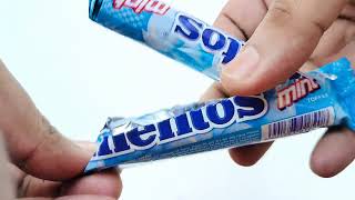 Mentos mint chocolate unboxing ASMR Satisfying video #OKCHOCOLATE #viral #mentosmint #trending