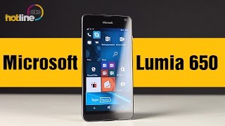 видео Microsoft Lumia 650 SS Black