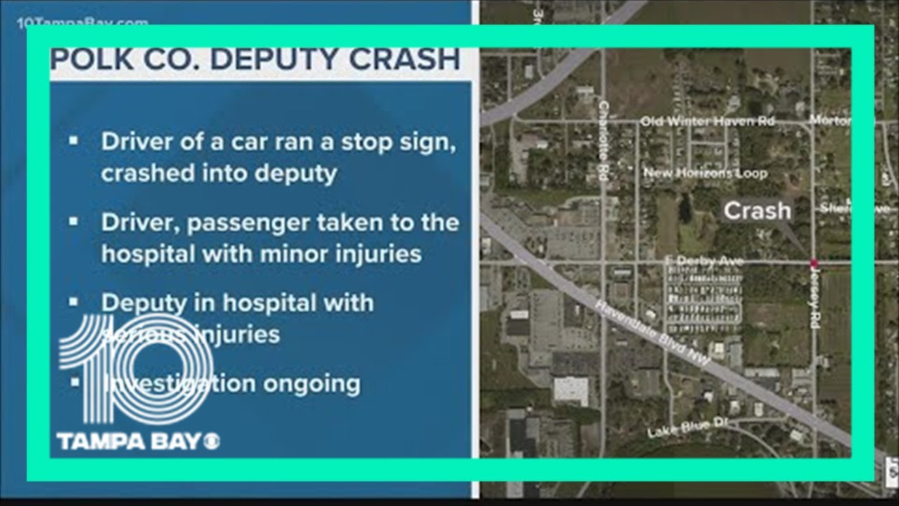 Polk County deputy involved in crash after driver reportedly drives ...