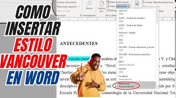 Instala el Estilo VANCOUVER en Word en 1 MINUTO ✔️ ¡Fácil y Rápido!
