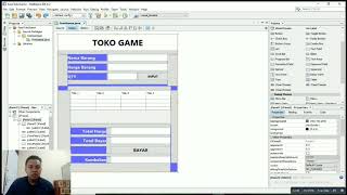Membuat Aplikasi Kasir Toko Game Sederhana Dengan Java Netbeans screenshot 4
