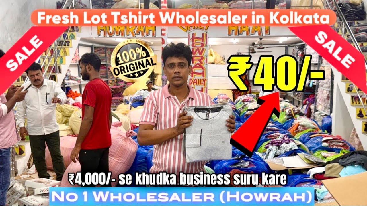 Fresh Lot Tshirt Wholesaler in Kolkata | Lot Jeans Wholesale Market | Lot Leggings Wholesale