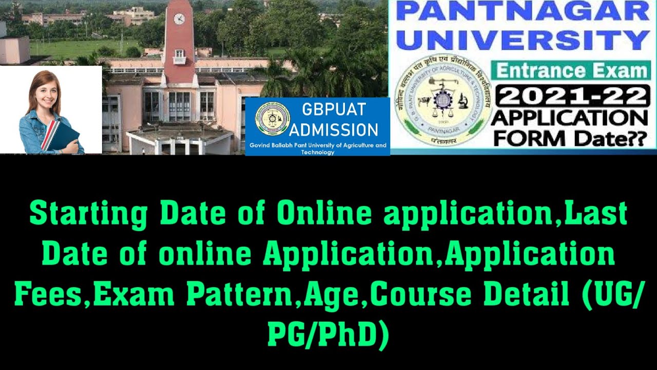 New Admission 2021-22 For UG/PG/PhD Course || GBPUAT PANTANAGAR U.S || BSc Agriculture || Veternery