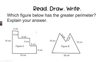 Eureka Math Grade 3 Module 7 Lesson 13 explore perimeter as an attribute of plane figures