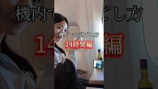 [The longest 14 hours of my life!] What should I do on a long flight? ✈️🎬📚😪 #shorts #overseas tra... screenshot 5