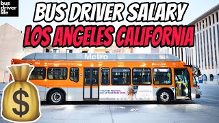 How Much Bus Drivers In Los Angeles, CA Earn | Bus Driver Salary!