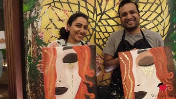 Golden Tears by Klimt | Paint & Grape | We Love Art