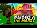 RAIDEO la BASE SECRETA de " MARZY " en MINECRAFT | TROLLEOS EN MINECRAFT #283