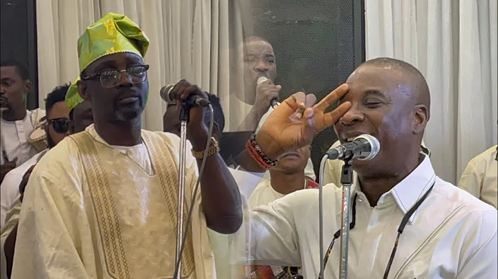 Oganla Fuji Pasuma and K1 De Ultimate live show at Oniba Ekun two daughters wedding same day