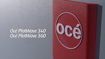 Océ Plotwave 340/360 Features
