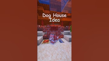 How to make a Dog House in Minecraft Tutorial! #minecraft