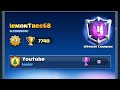 3.0 xbow Top 1 +7700 - Clash Royale