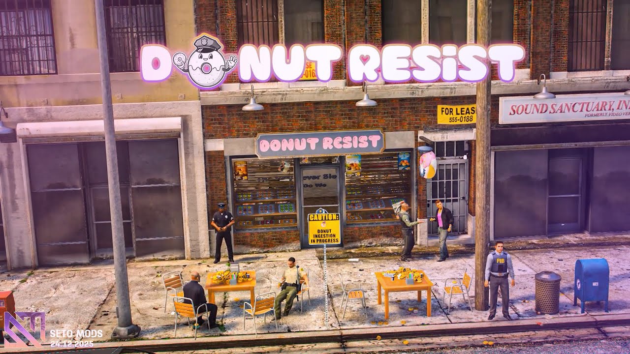 🍩Donut Resist | [FiveM Mapping - MLO Interior]